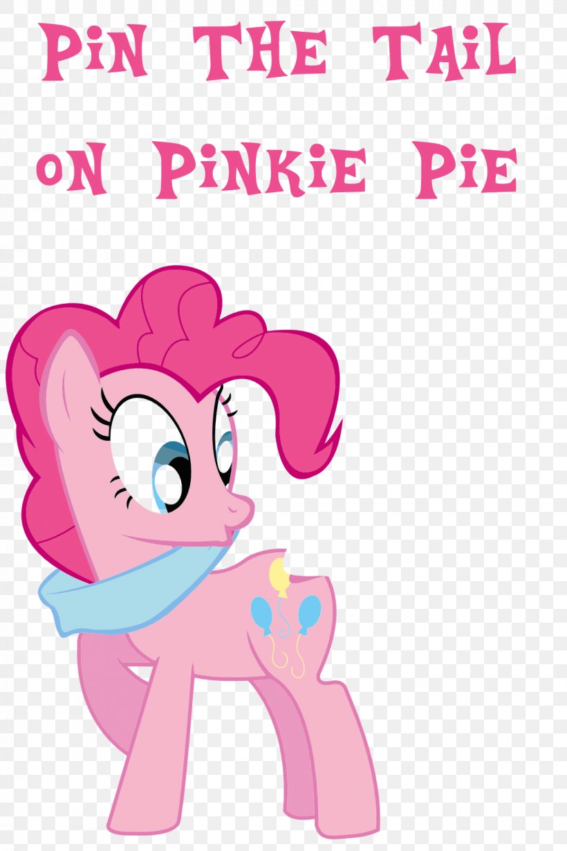 Pinkie Pie Pony Rainbow Dash Pin The Tail On The Donkey Piñata, PNG, 1130x1695px, Watercolor, Cartoon, Flower, Frame, Heart Download Free