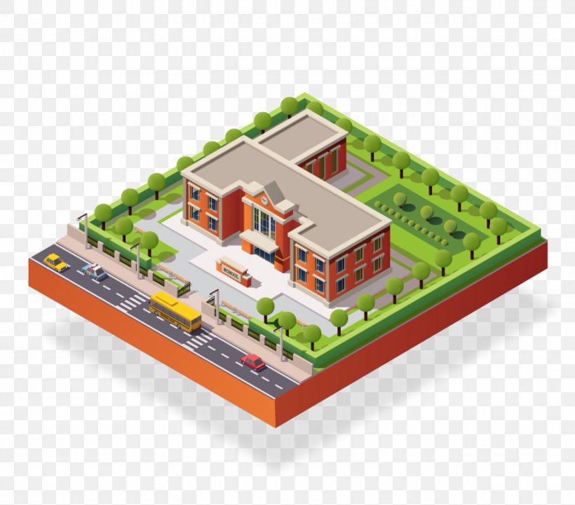 School Student, PNG, 920x810px, School, Building, Creative Market, Education, Isometric Projection Download Free