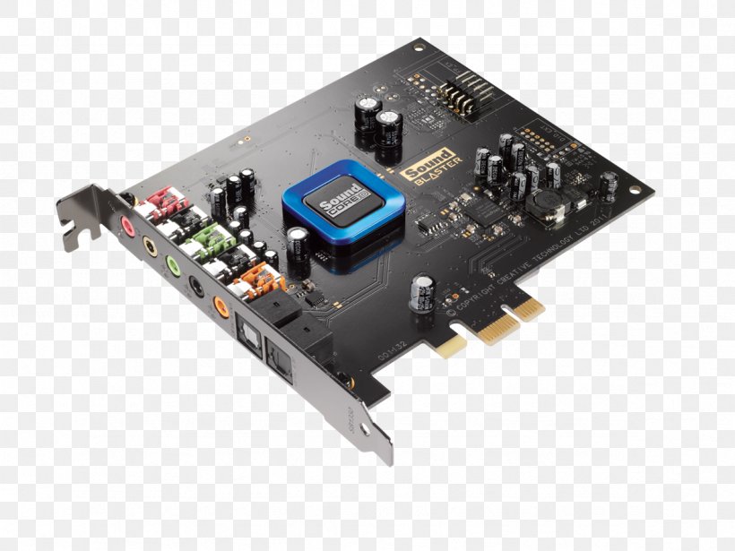 Sound Cards & Audio Adapters Sound Blaster PCI Express Creative Technology, PNG, 1181x886px, Sound Cards Audio Adapters, Audio Signal Processing, Computer, Computer Component, Creative Technology Download Free
