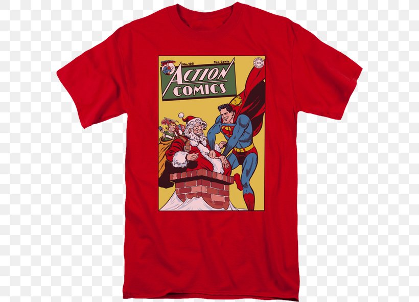 Superman T-shirt DC Comics Onesie, PNG, 600x591px, Superman, Action Comics, Active Shirt, Baby Toddler Onepieces, Brand Download Free