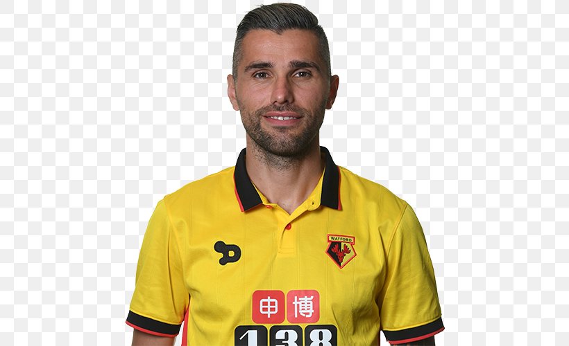 Valon Behrami Watford F.C. AD Alcorcón Spain Premier League, PNG, 500x500px, 2017, Watford Fc, Daryl Janmaat, Football Player, Jersey Download Free