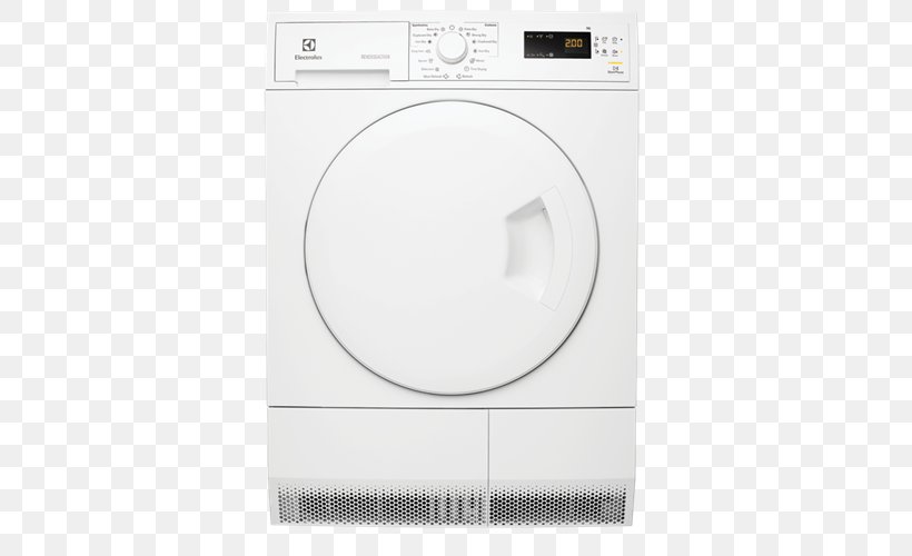 Clothes Dryer Electrolux EDP2074PDW Condenser Electrolux EDH3284PDW, PNG, 800x500px, Clothes Dryer, Beko, Condenser, Electrolux, Electrolux Edh3284pdw Download Free