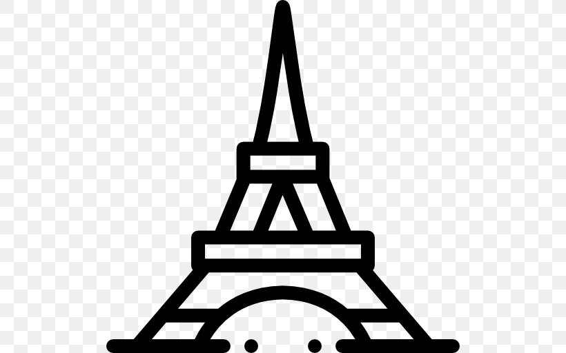 Eiffel Tower Clip Art, PNG, 512x512px, Eiffel Tower, Artwork, Black And White, Flag Of France, Flat Design Download Free
