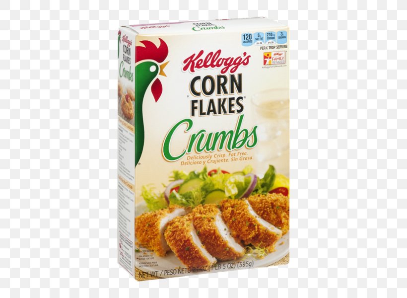 Kellogg's Corn Flakes Crumbs Breakfast Cereal Bread Crumbs, PNG, 600x600px, Corn Flakes, Bread, Bread Crumbs, Breakfast Cereal, Condiment Download Free