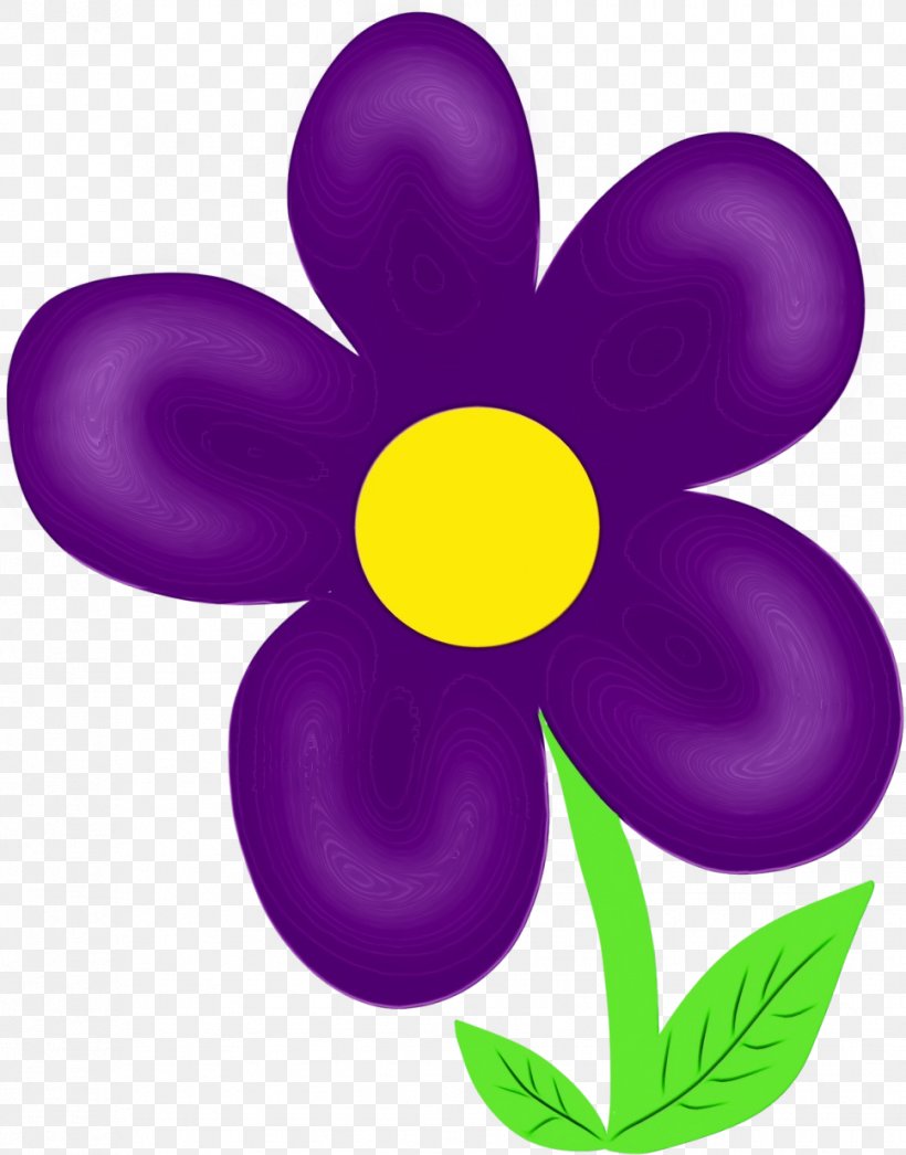 Violet Purple Petal Clip Art Flower, PNG, 968x1235px, Watercolor ...