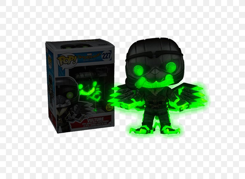 Vulture Spider-Man: Shattered Dimensions Iron Man Funko, PNG, 600x600px, Vulture, Action Toy Figures, Figurine, Funko, Green Download Free