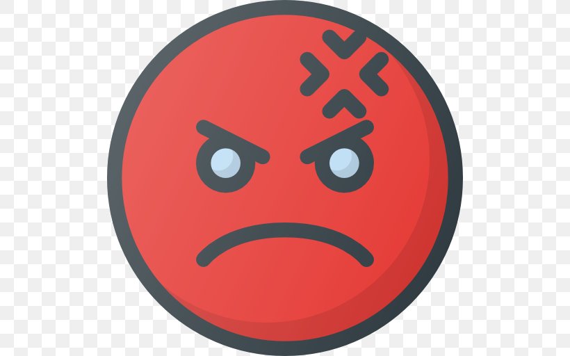 Smiley Emoticon Anger, PNG, 512x512px, Smiley, Anger, Crying, Emoji, Emoticon Download Free