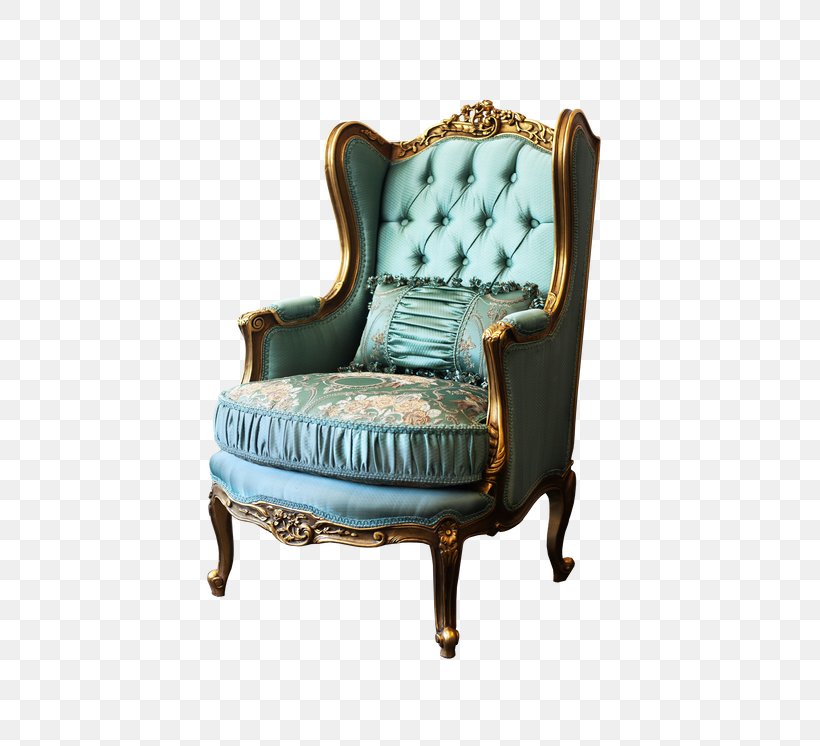 Chair Couch Furniture Robin Egg Blue Interior Design Services, PNG, 498x746px, Chair, Antique, Blue, Couch, France Download Free