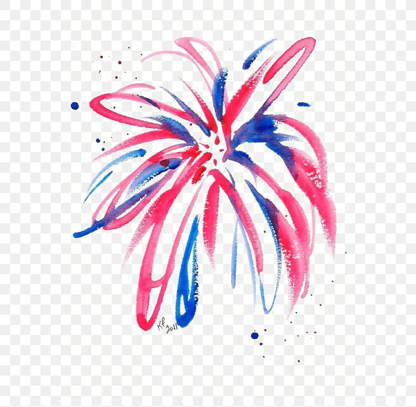 Fireworks Watercolor Painting Drawing, PNG, 564x802px, Fireworks, Art, Color, Drawing, Edgar Degas Download Free