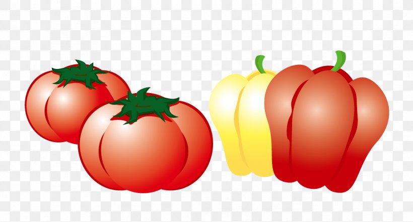 Tomato Bell Pepper Vegetarian Cuisine Vegetable, PNG, 1093x589px, Tomato, Apple, Auglis, Bell Pepper, Calabaza Download Free