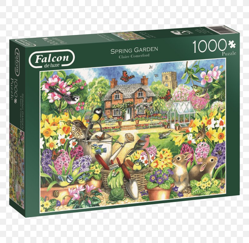 Jigsaw Puzzles Garden Puzzle Video Game Jumbo, PNG, 800x800px, Jigsaw Puzzles, Aquarium, Buffalo Games, Falcon, Flora Download Free