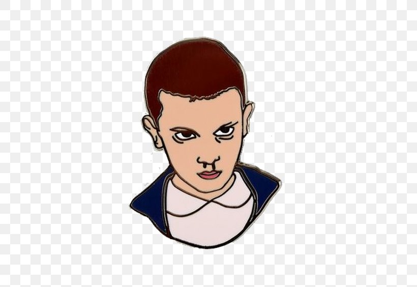 Eleven Stranger Things Lapel Pin Clothing Accessories, PNG, 564x564px, Watercolor, Cartoon, Flower, Frame, Heart Download Free