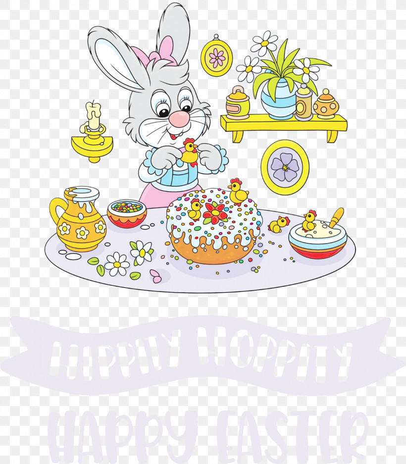 Royalty-free Drawing Watercolor Painting Cartoon, PNG, 2623x3000px, Happy Easter Day, Cartoon, Drawing, Paint, Royaltyfree Download Free