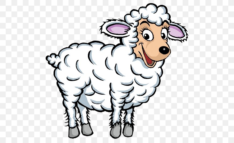 Bouncy Sheep Goat DittDesign.no Mammal, PNG, 500x500px, Sheep, Animal Figure, Art, Artwork, Cartoon Download Free