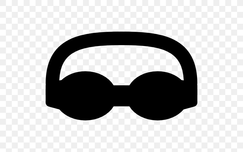 Goggles Line Angle Clip Art, PNG, 512x512px, Goggles, Audio, Audio Equipment, Black, Black And White Download Free