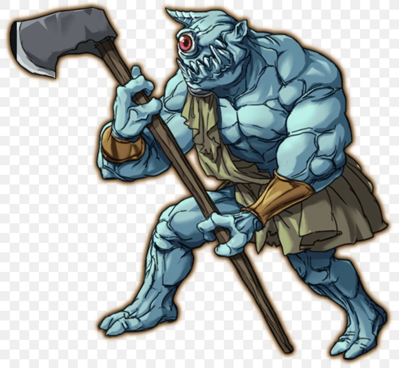 Monster Cyclops Legendary Creature Silicon Studio Weapon, PNG, 812x758px, Monster, Application Service Provider, Cartoon, Cyclops, Fictional Character Download Free