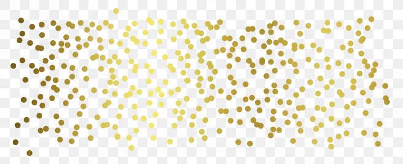 Paper Gold Confetti Clip Art, PNG, 3354x1367px, Paper, Area, Confetti, Glitter, Gold Download Free