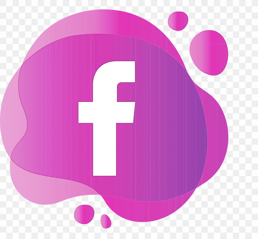Social Media, PNG, 3000x2783px, Facebook Purple Logo, Blog, Facebook, Logo, Paint Download Free