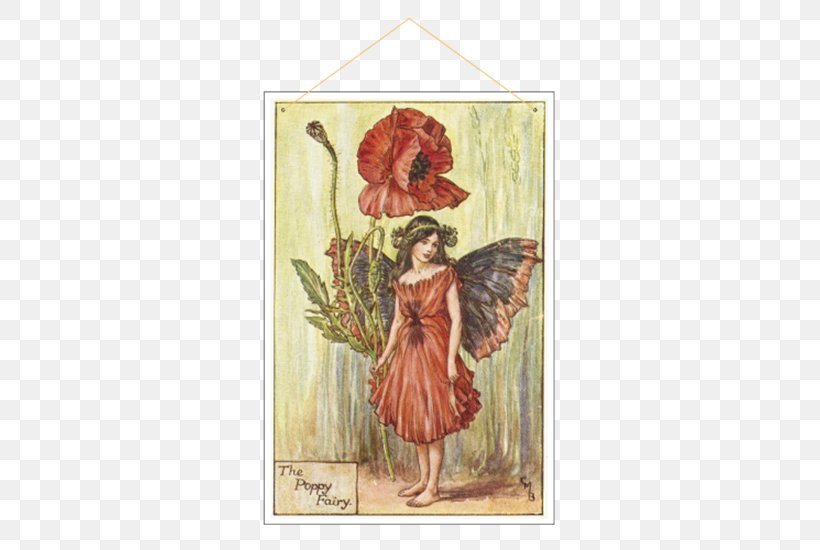 The Book Of The Flower Fairies Poppy Painting Illustrator, PNG, 550x550px, Book Of The Flower Fairies, Art, Artist, Cicely Mary Barker, Costume Design Download Free