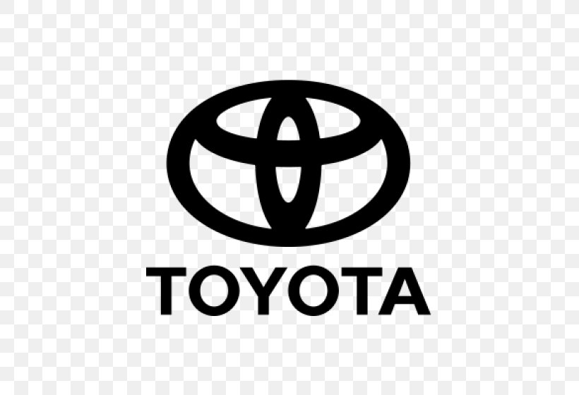 Toyota Land Cruiser Prado Car Toyota Hilux Toyota Sienna, PNG, 560x560px, Toyota, Area, Audi, Black And White, Brand Download Free