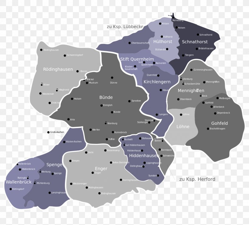 Bünde District Regierungsbezirk Minden Province Of Westphalia Prussia, PNG, 1130x1024px, Bunde, Kreisstadt, Lage, Map, Minden Download Free