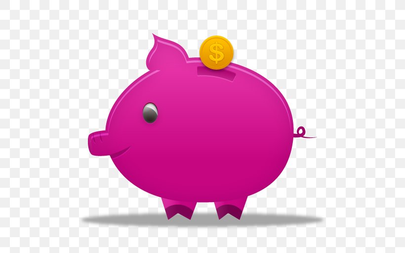 Piggy Bank Coin Saving, PNG, 512x512px, Piggy Bank, Bank, Coin, Finance, Icon Design Download Free