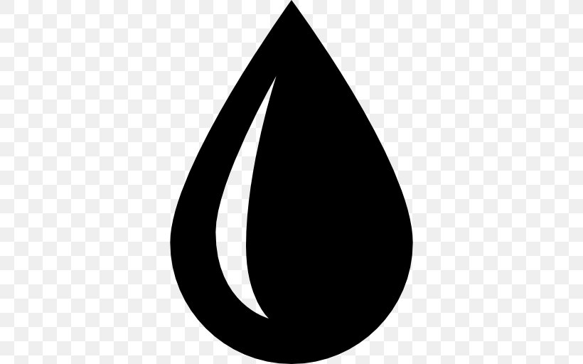 Drop Water Icon Design Clip Art, PNG, 512x512px, Drop, Black And White, Cloud, Crescent, Icon Design Download Free