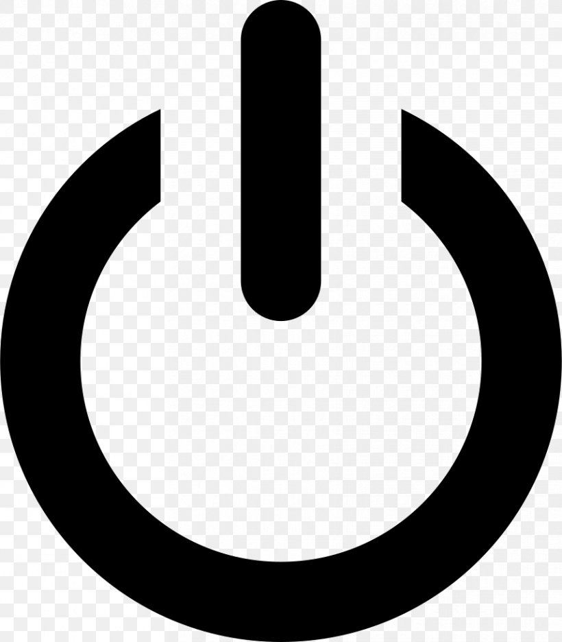 Power Symbol Vector Graphics Electrical Switches, PNG, 858x980px, Power Symbol, Black And White, Electrical Switches, Font Awesome, Symbol Download Free