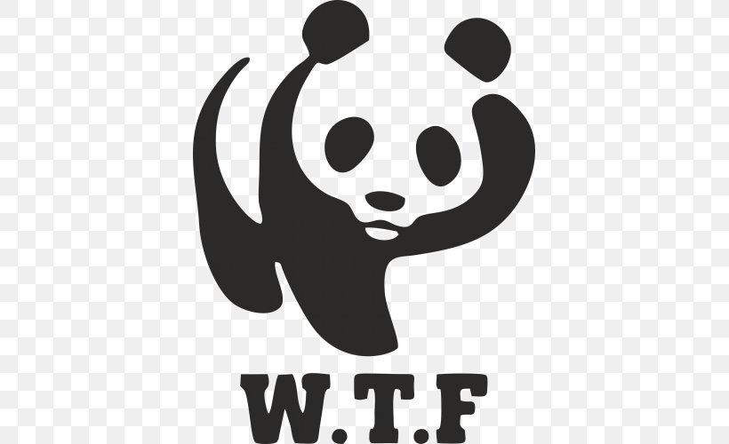 World Wide Fund For Nature Conservation Organization International Natural Environment, PNG, 500x500px, World Wide Fund For Nature, Black, Black And White, Carnivoran, Conservation Download Free