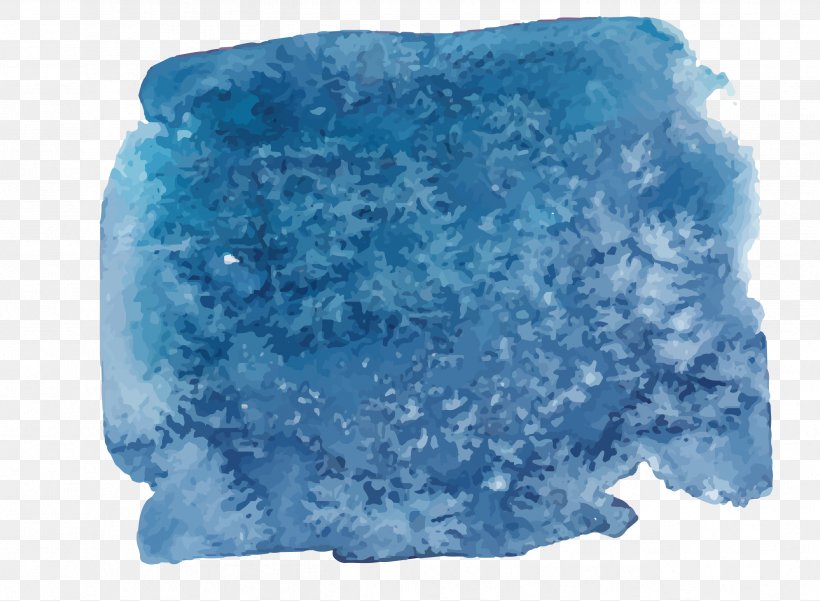 Creative Watercolor Painting, PNG, 2524x1850px, Creative Watercolor, Blue, Crystal, Decorative Arts, Ice Download Free