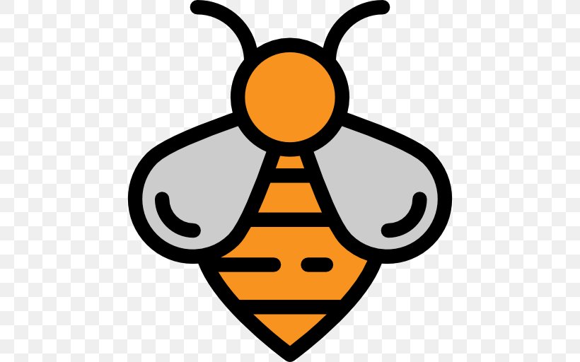 Bee Icon, PNG, 512x512px, Bee, Animation, Artwork, Beehive, Email Download Free