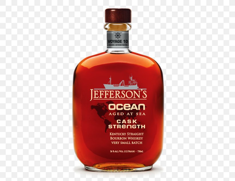 Bourbon Whiskey Distilled Beverage Jefferson's Bourbon Cask Strength, PNG, 400x631px, Bourbon Whiskey, Alcoholic Beverage, Barrel, Bottle, Cask Strength Download Free