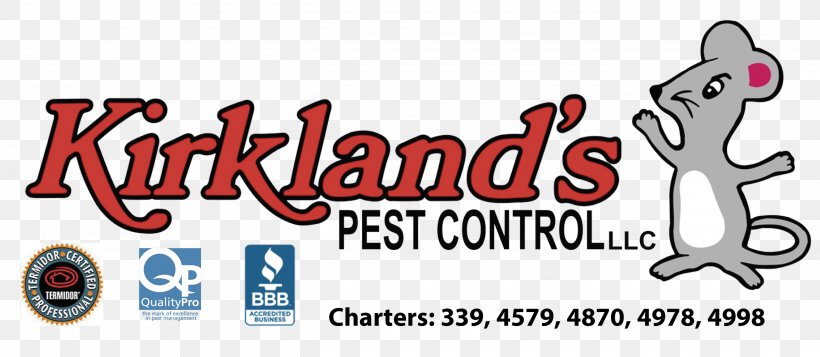 Kirkland's Pest Control LLC Termite, PNG, 2750x1200px, Pest Control, Advertising, Animal, Area, Banner Download Free