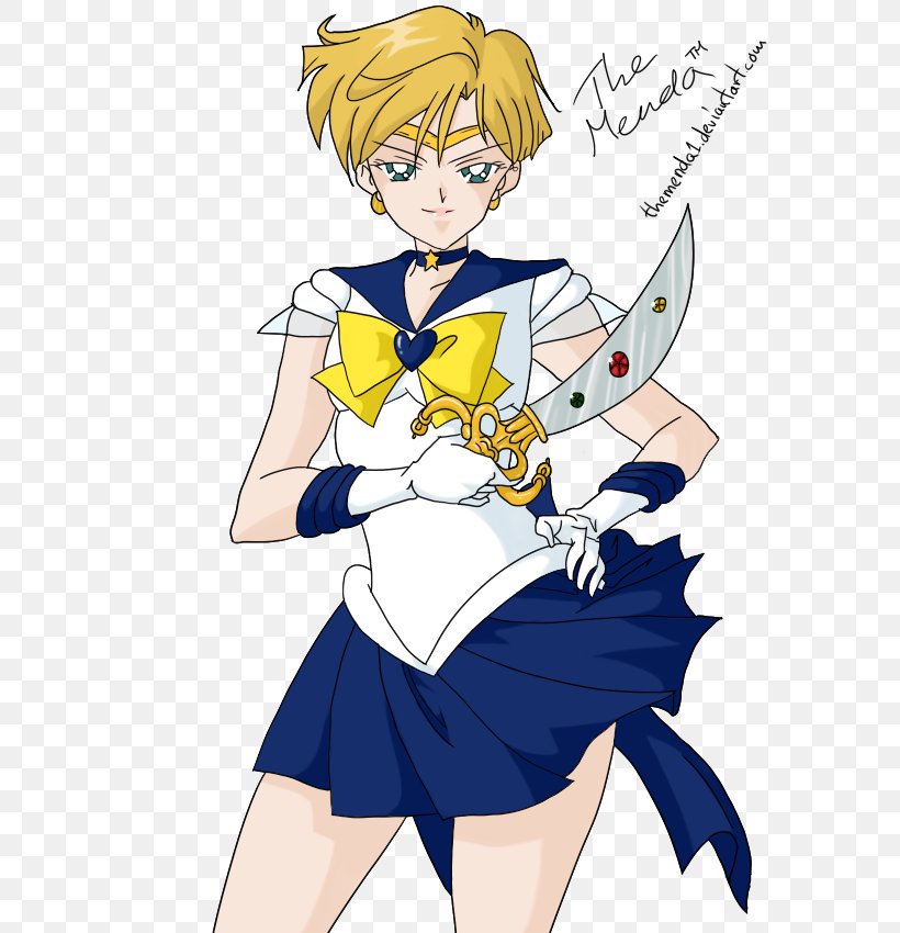 Sailor Uranus Sailor Neptune Sailor Jupiter Sailor Moon Sailor Mercury, PNG, 600x850px, Watercolor, Cartoon, Flower, Frame, Heart Download Free