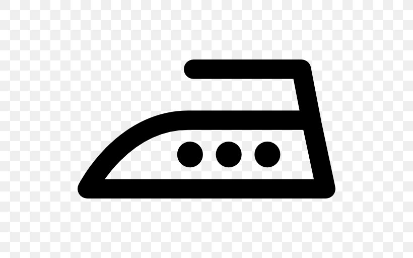 Clothes Iron Symbol, PNG, 512x512px, Clothes Iron, Black And White, Clothing, Iron, Ironing Download Free