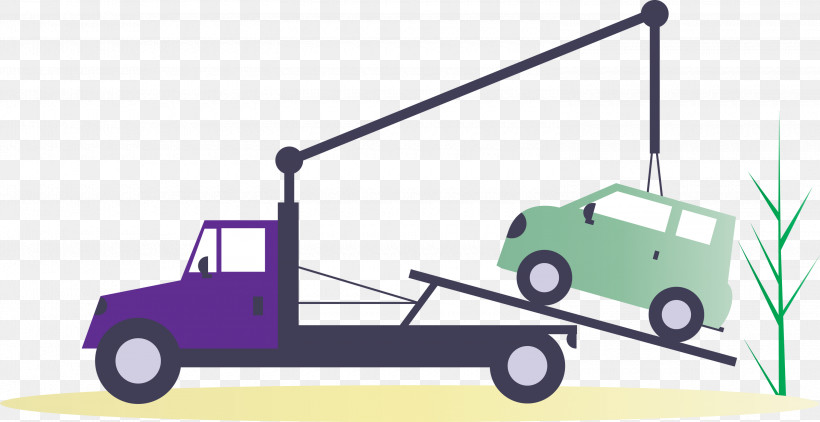 Vehicle Transport Commercial Vehicle Line Car, PNG, 3000x1545px, Vehicle, Car, Commercial Vehicle, Crane, Line Download Free