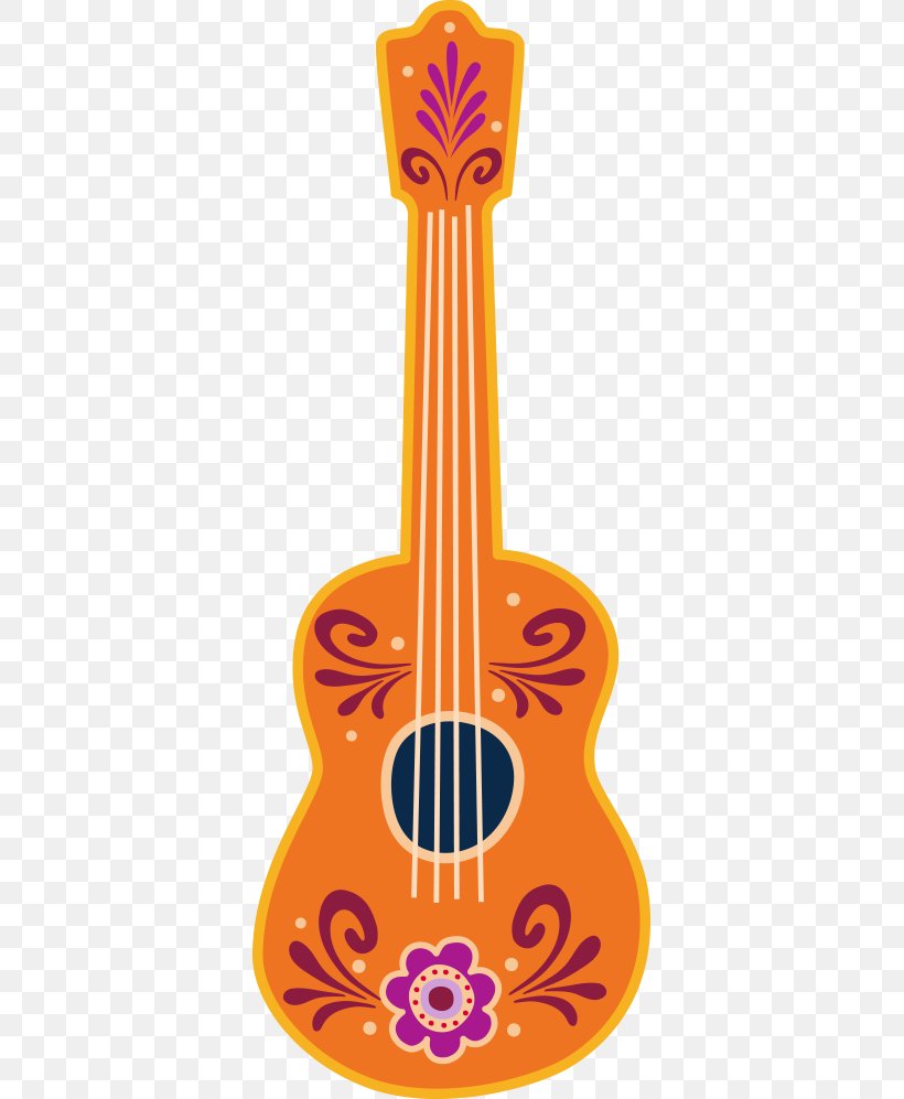 Acoustic Guitar Acoustic-electric Guitar Tiple Clip Art, PNG, 361x997px, Watercolor, Cartoon, Flower, Frame, Heart Download Free
