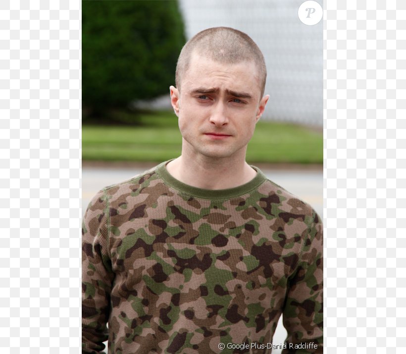 Daniel Radcliffe Imperium Nate Foster Head Shaving, PNG, 675x714px, Daniel Radcliffe, Actor, Army, Camouflage, Film Download Free