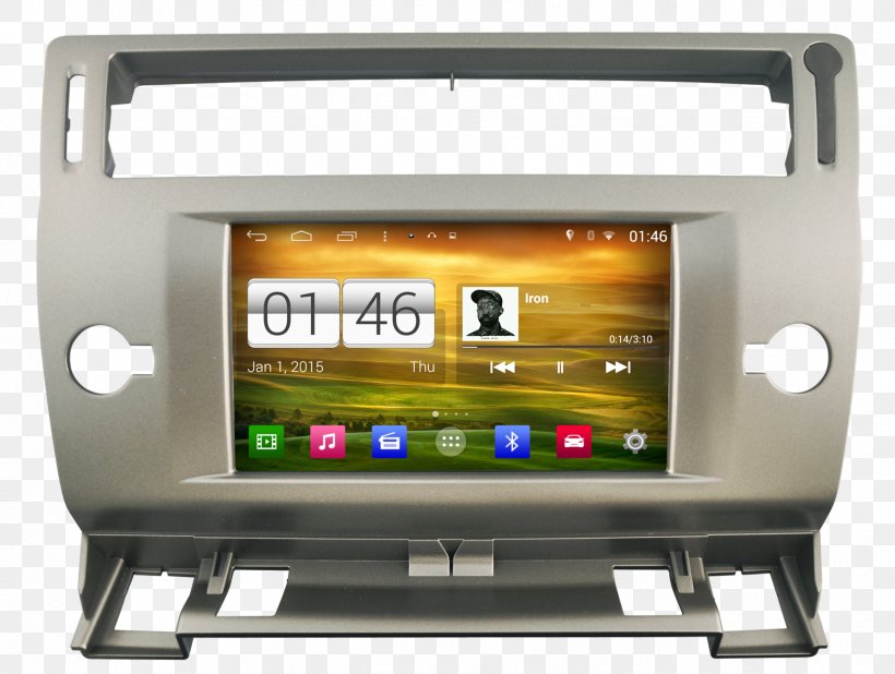 GPS Navigation Systems Citroën C4 Car Citroën C-Triomphe, PNG, 1724x1300px, Gps Navigation Systems, Android, Automotive Exterior, Car, Citroen Download Free