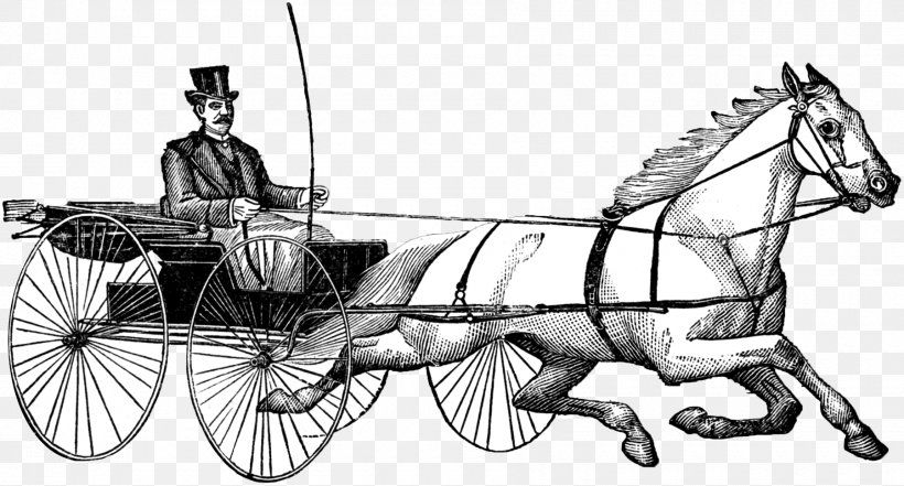 Horse And Buggy Wagon Horse Harnesses Cart Chariot, PNG, 1800x970px, Horse And Buggy, Black And White, Bridle, Car, Carriage Download Free