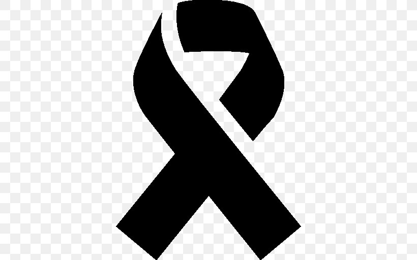 Cancer Awareness Ribbon, PNG, 512x512px, Cancer, Awareness, Awareness Ribbon, Black, Black And White Download Free