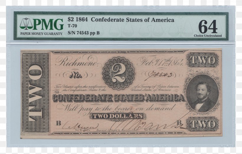 Confederate States Dollar Confederate States Of America Banknote Coin, PNG, 2538x1624px, Confederate States Dollar, Bank, Banknote, Cash, Coin Download Free