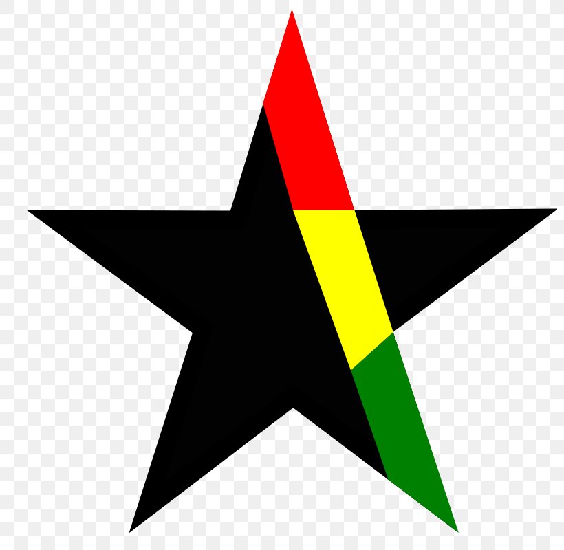 Flag Of Ghana Star Polygons In Art And Culture Clip Art, PNG, 800x800px, Flag Of Ghana, Accra, Black Star Line, Fivepointed Star, Ghana Download Free