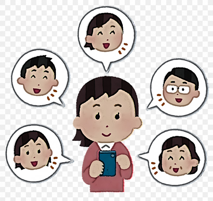 People Face Cartoon Facial Expression Cheek, PNG, 900x850px, People, Cartoon, Cheek, Child, Conversation Download Free