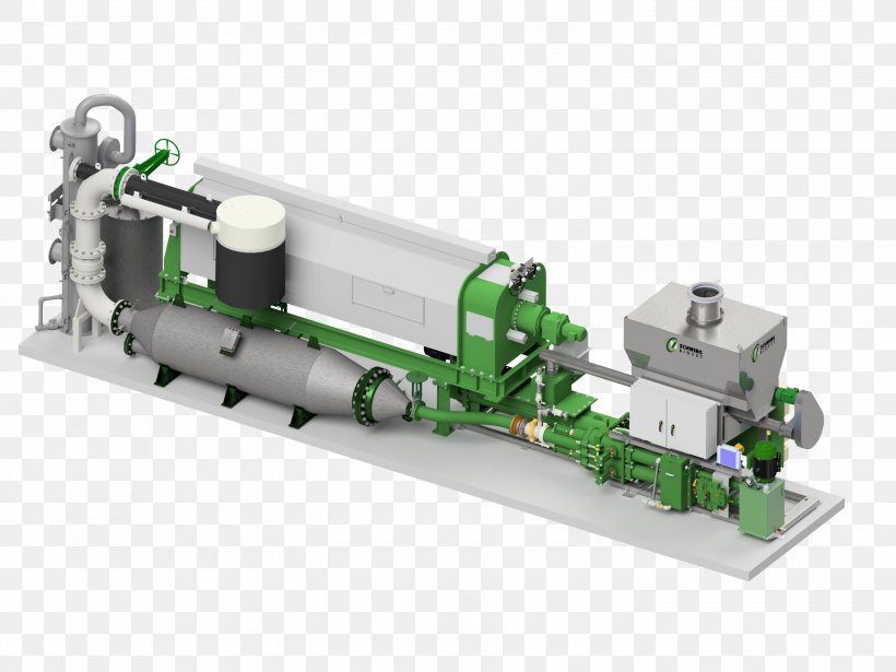 Machine Schwing Bioset, Inc. Industry Pump, PNG, 3000x2252px, Machine, Cylinder, Dewatering, Dewatering Screw Press, Hardware Download Free