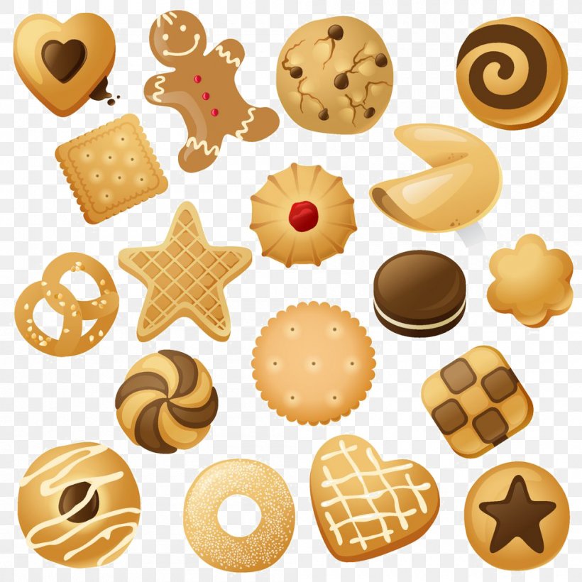 Fortune Cookie Clip Art, PNG, 1000x1000px, Fortune Cookie, Baked Goods, Baking, Biscuit, Candy Download Free