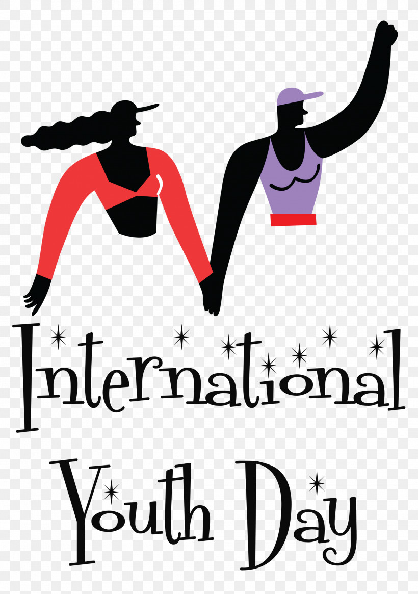 International Youth Day Youth Day, PNG, 2111x3000px, International Youth Day, Behavior, Happiness, Joint, Logo Download Free