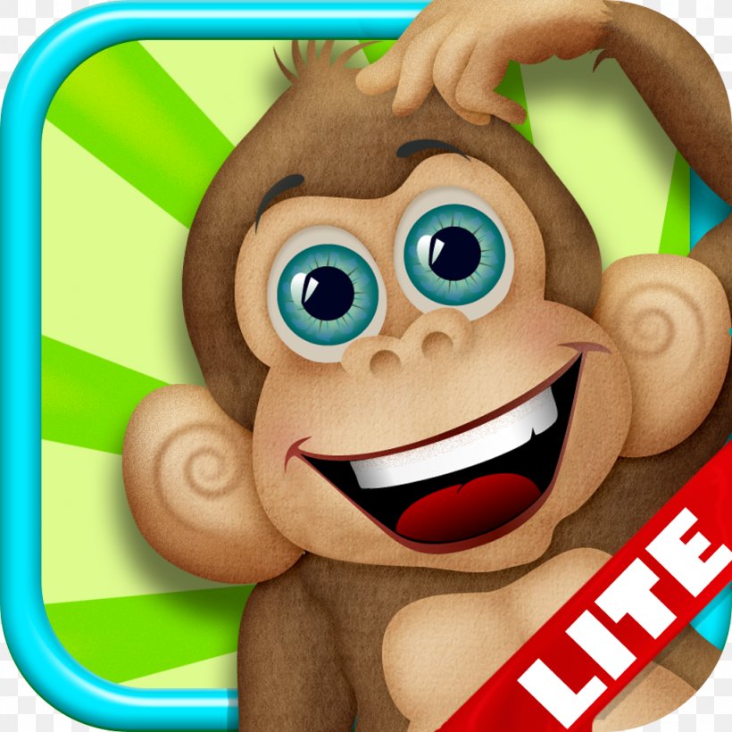 Jambo! Safari Monkey Clip Art, PNG, 1024x1024px, Jambo Safari, Arcade Game, Cartoon, Computer, Computer Monitors Download Free