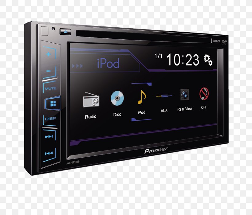 Pioneer AVH-190DVD Vehicle Audio ISO 7736 Pioneer AVH-290BT, PNG, 700x700px, Vehicle Audio, Audio Receiver, Av Receiver, Computer Monitors, Consumer Electronics Download Free