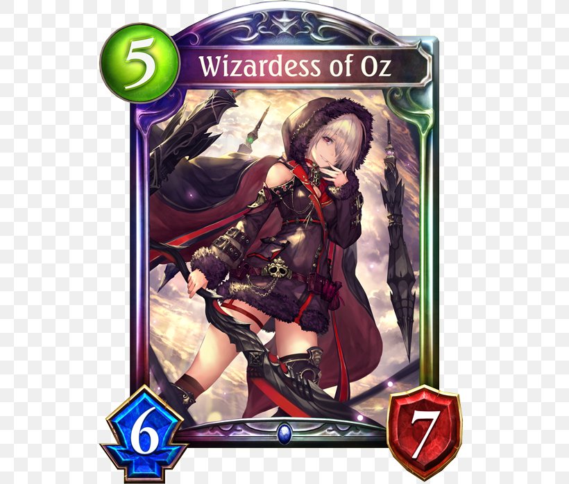 Shadowverse Witch Collectible Card Game ネクロマンシー Rage Of Bahamut, PNG, 536x698px, Shadowverse, Action Figure, Blog, Collectible Card Game, Cygames Download Free